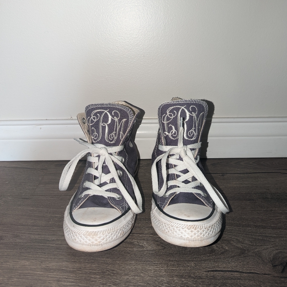 Monogrammed Converse